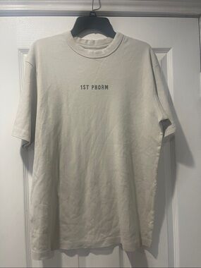 1st Phorm Men's Short-Sleeve Cream Logo Tee